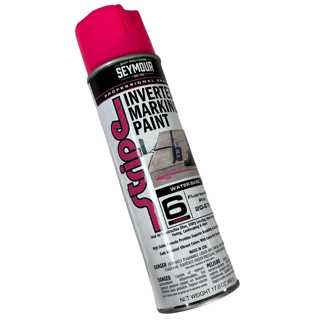 Pink Spray Paint Forest Green Artificial Grass